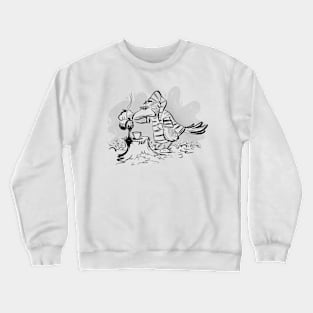 Sleepy Raven Crewneck Sweatshirt